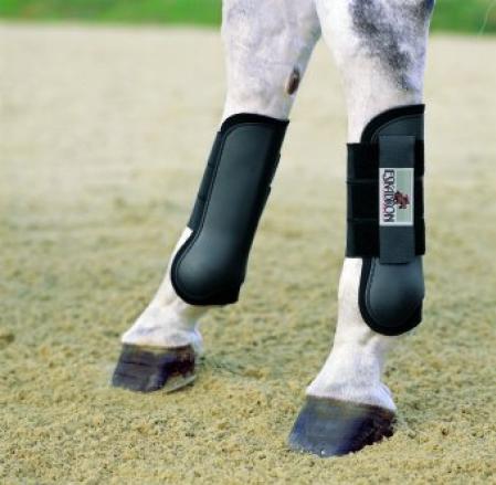 Horse boots, Tendon Jumping boots - hind Full / Horse (W) bordeaux